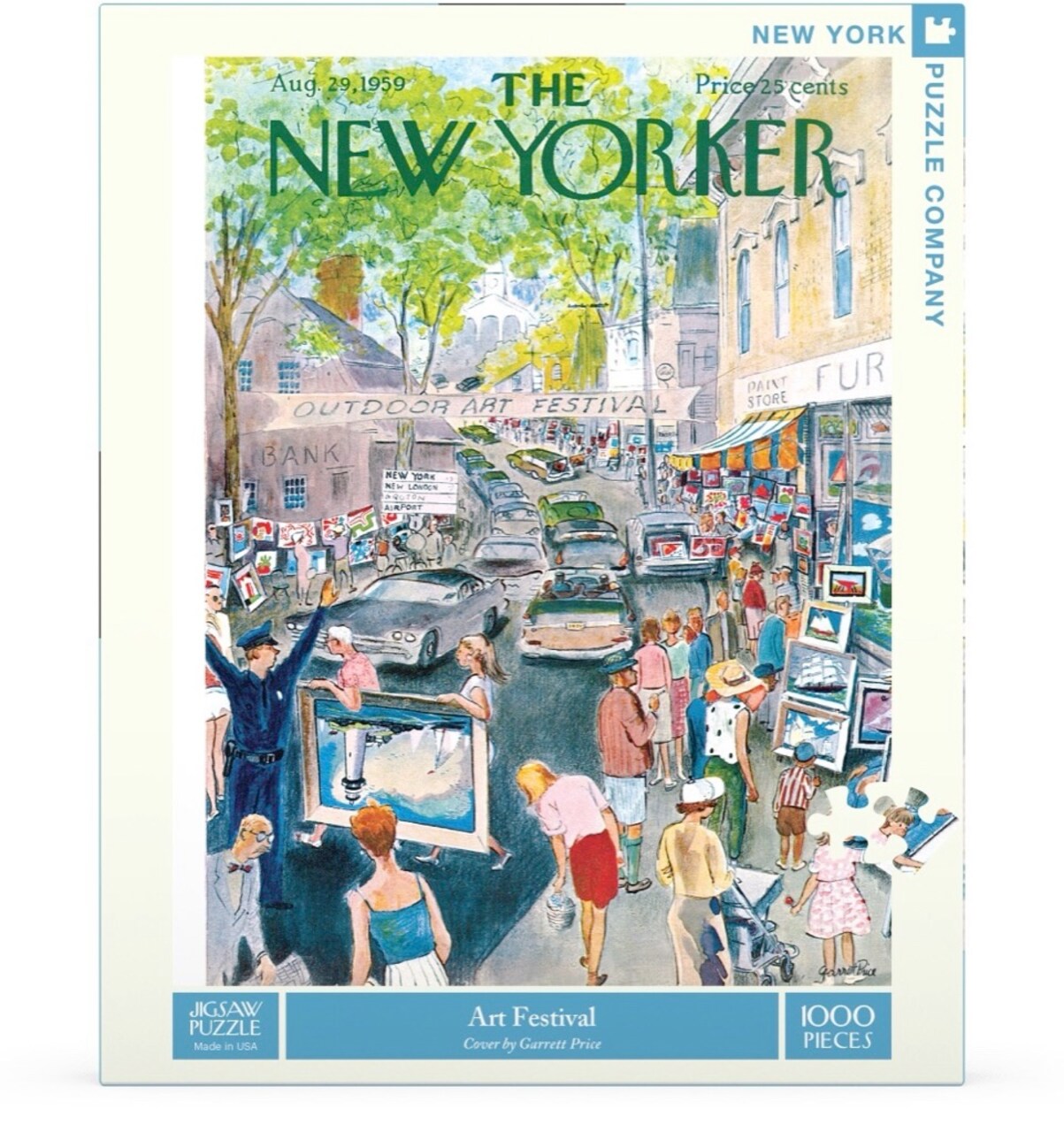 New York Puzzle Company Art Festival 1000 Piece Piece Jigsaw Puzzle
